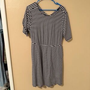 Torrid Striped dress. Never worn